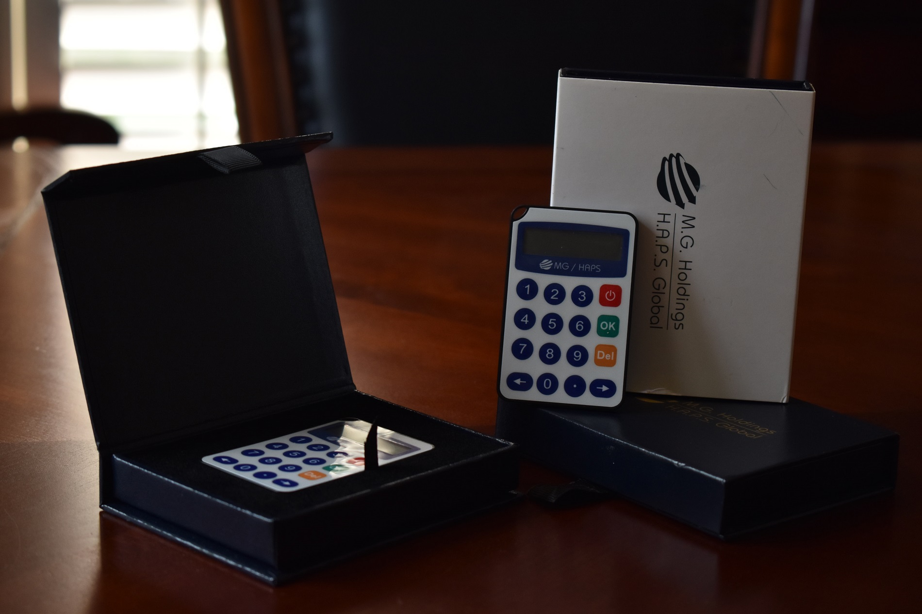 Custom Security Key with Logo and custom branded packaging
